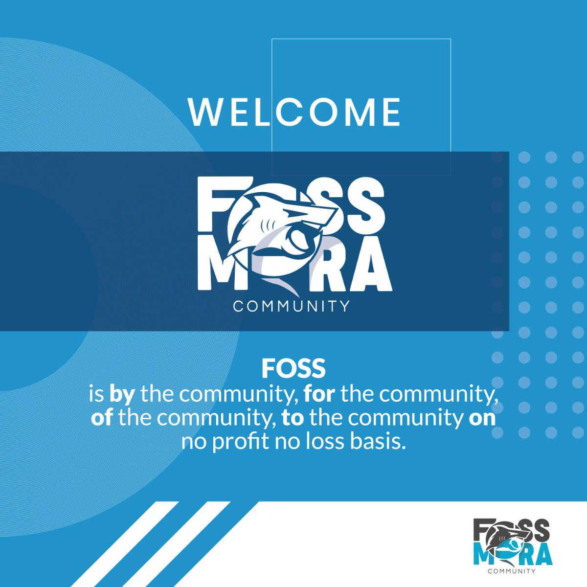 fossmora_'s tweet photo. We bring like minded people together in their thirst for knowledge and experience, with a range of interactive activities and sessions to arm them with the latest updates and information.

Stay tuned to be a part of an exciting ride!

#FOSSMora
#UoM
#FossLK
#MozillaLK https://t.co/v2X2FNt8nN