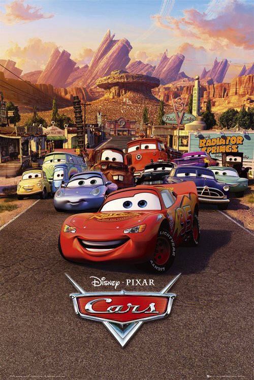 Cars, réalisé par John Lasseter à la maison