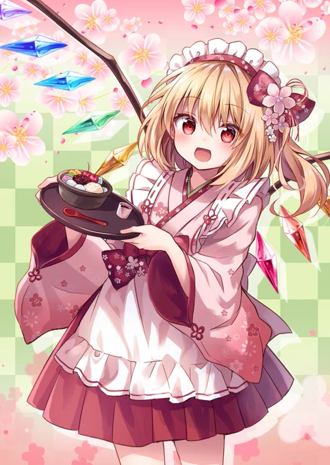 #メイドの日
メイドじゃないけどお給仕さん 