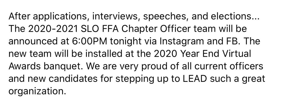 San Luis Obispo FFA tweet media