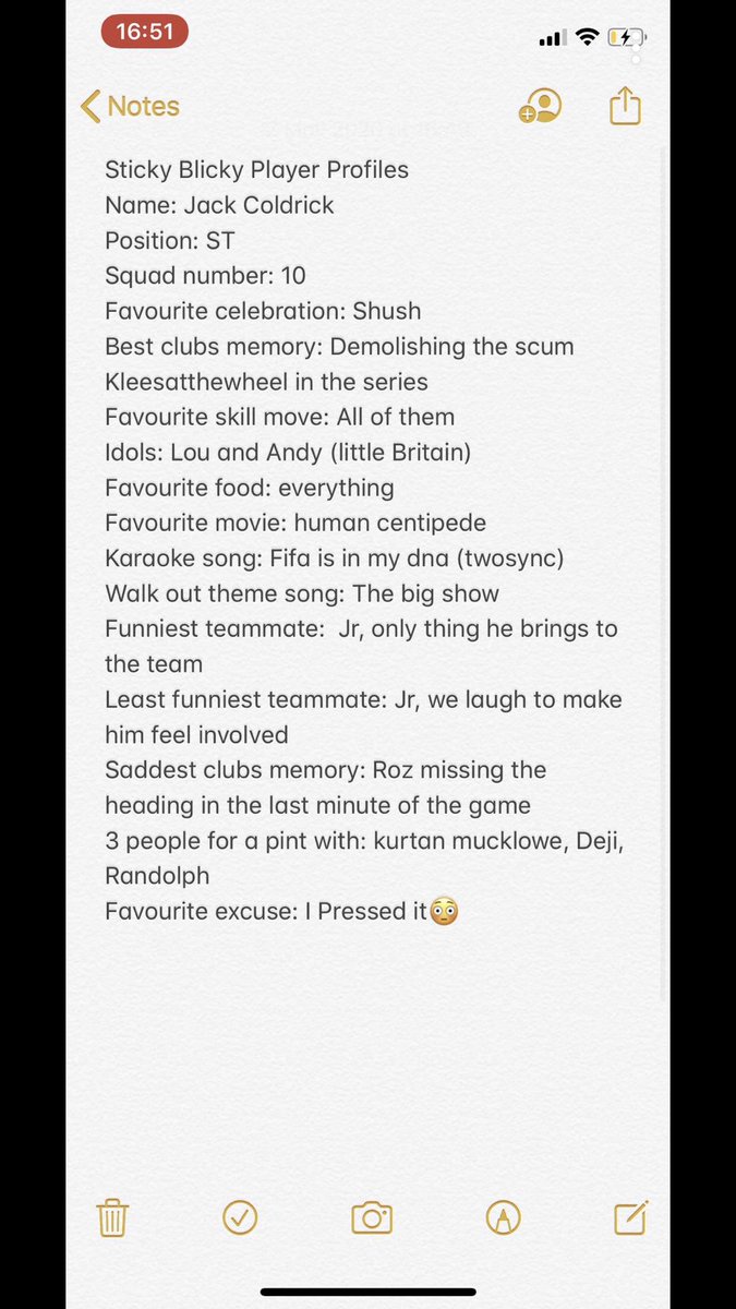 SBlickyuh's tweet photo. Today’s player profile 🤩🤩🤩 #SCUMGANG #FEEDMEMORE https://t.co/39hZ00VC78