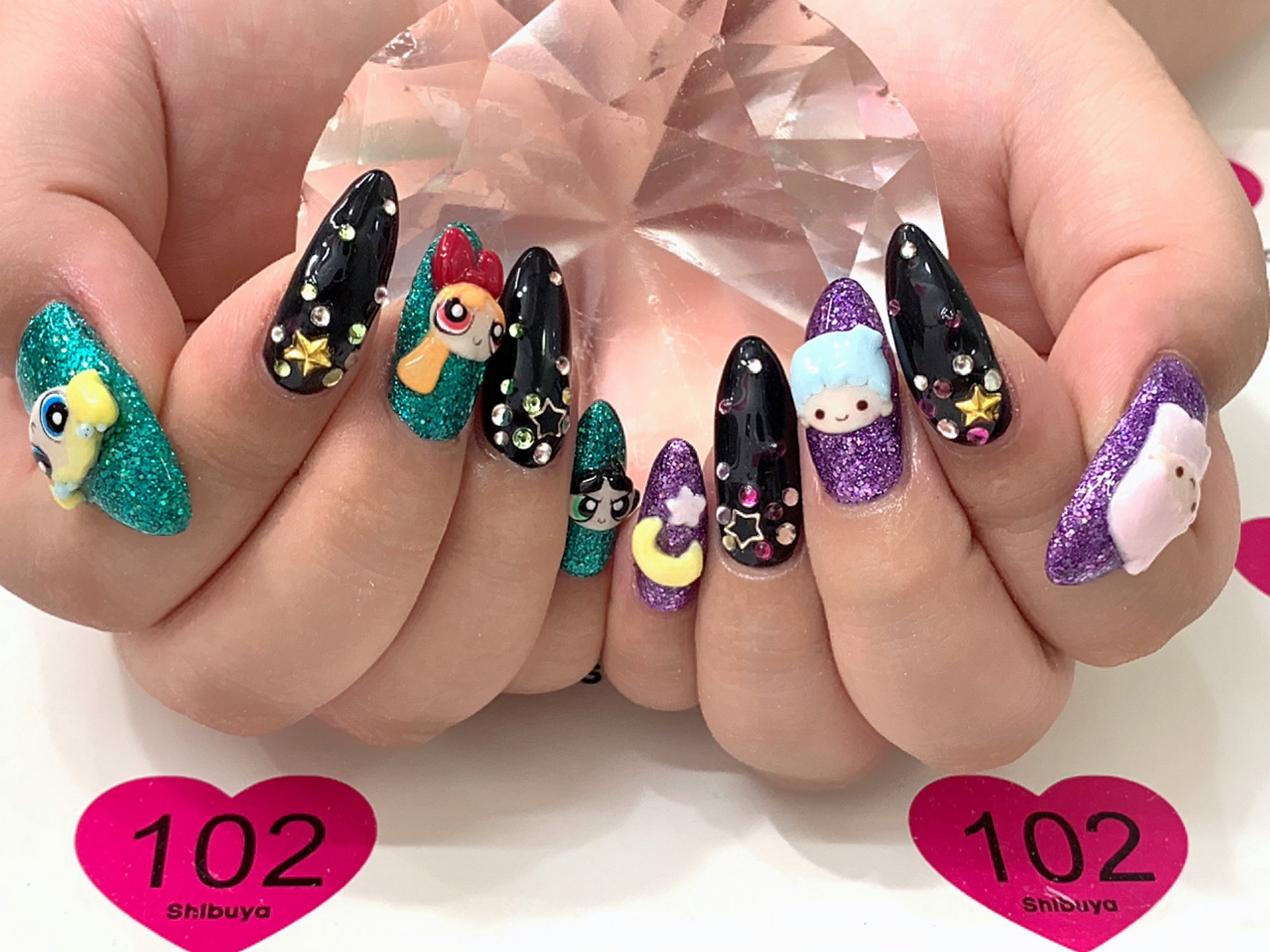 Twitter 上的 Nailsgogo 渋谷 ネイルサロン Nailsgogo ネット予約 T Co Pjrbh5rlbe インスタ T Co Gmbqsa2d9y ネイル 担当小市 キキララネイル サンリオネイル パワーパフガールズネイル ありがとうございました 渋谷ネイルサロン Jk