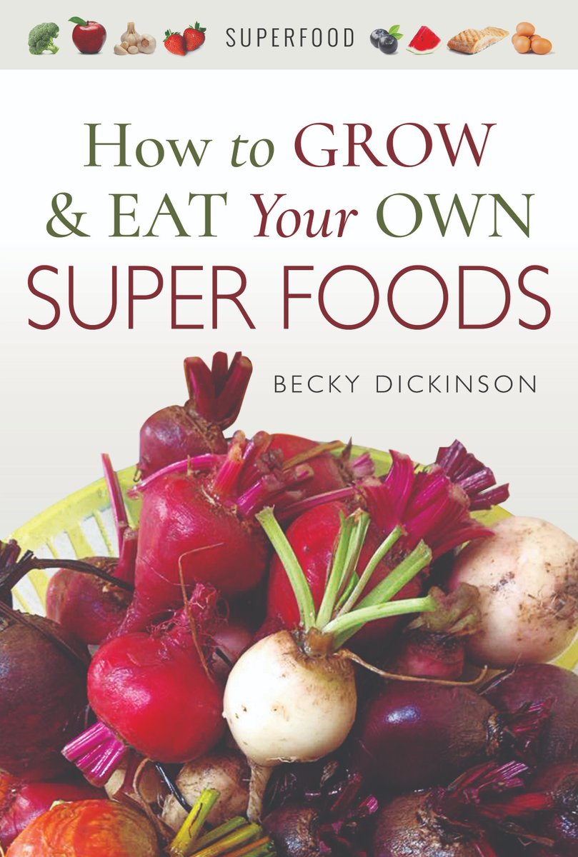 It's time to take control of what you eat and grow your way to better health. <a href="/beckydickinson0/">Becky Dickinson</a> gives you nutritional &amp; practical advice for planting and growing as well as delicious recipes for making the most of your harvest. 

ALL that for just £10.50⭐ bit.ly/3fvlBMz