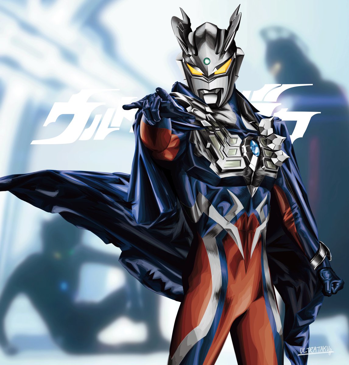 Ultrataku No Twitter 描いたウルトラマンゼロとベリアル 双方が対になる様に背景は彼らが今に至る道になった原点を描きました 特にゼロの背景は時間かけまくった甲斐があった ウルトラマンゼロ ウルトラマンベリアル