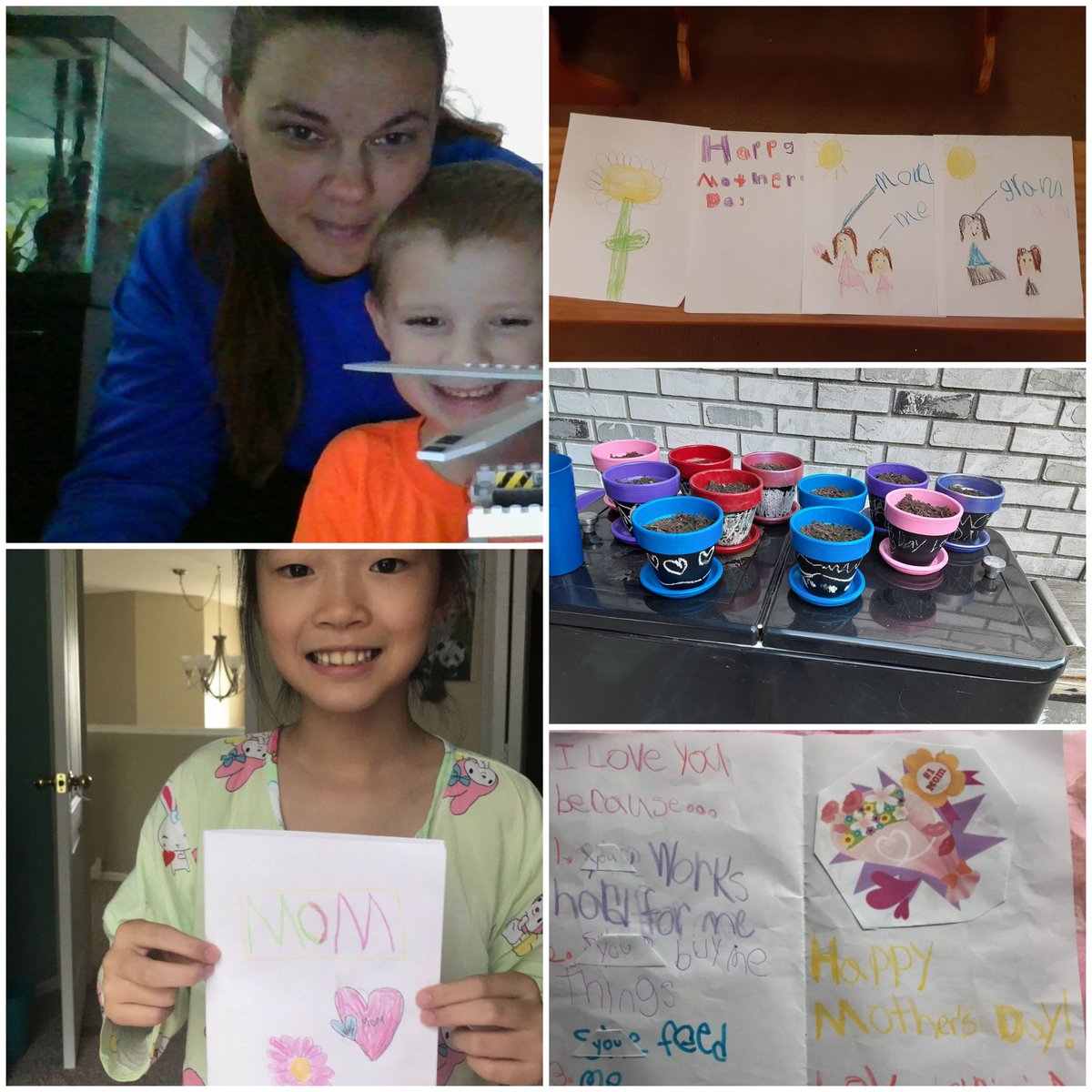 Suzzanne55711's tweet image. I know there were some happy moms this morning with these homemade cards and gifts! #MothersDay #BetterTogether #OfCourseWeCan @HCPSLanier @1_lanier