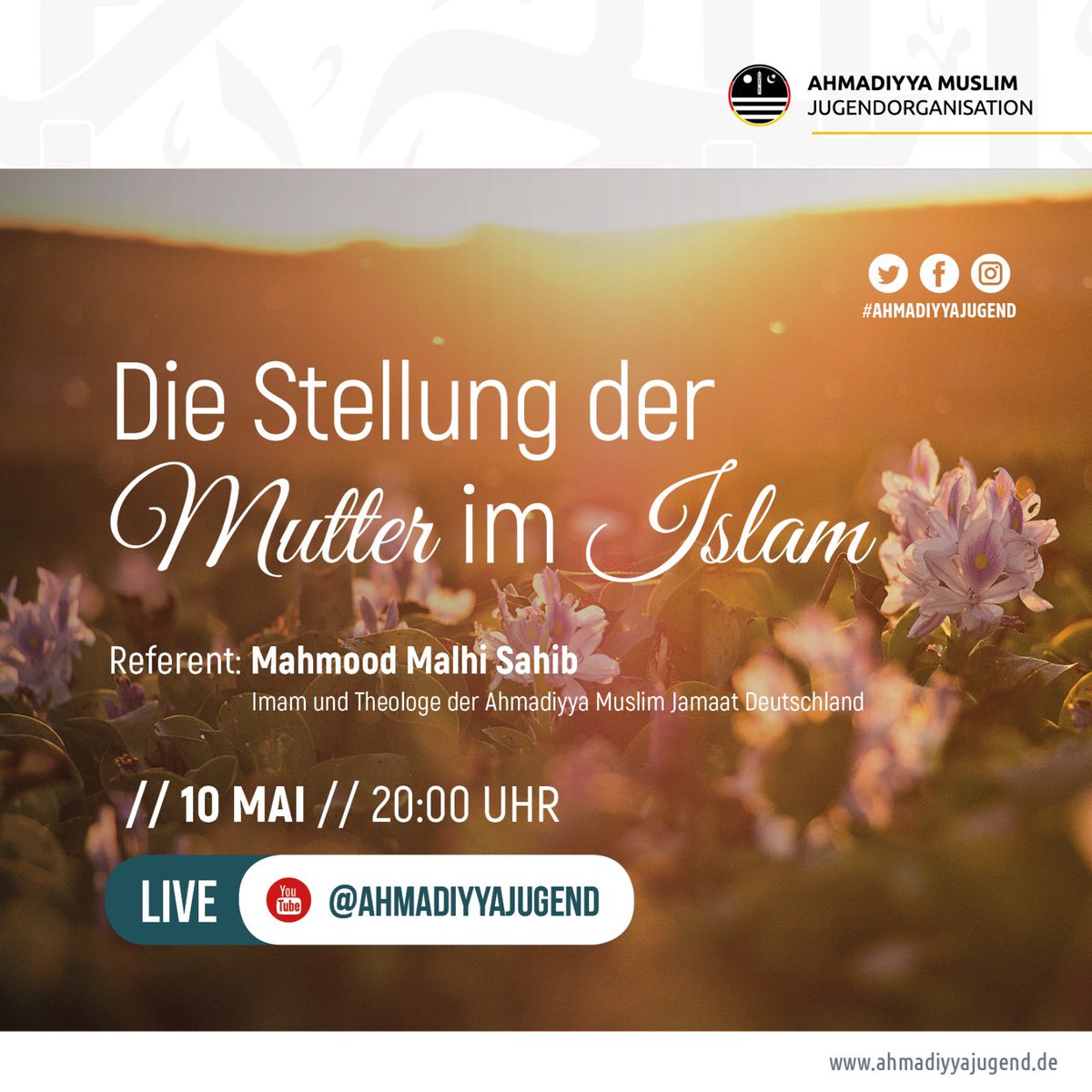 ranaqasid's tweet photo. Die Stellung der Mutter im Islam.
#Muttertag #MutterImIslam @AhmadiyyaJugend https://t.co/IM8B9sXJ3V