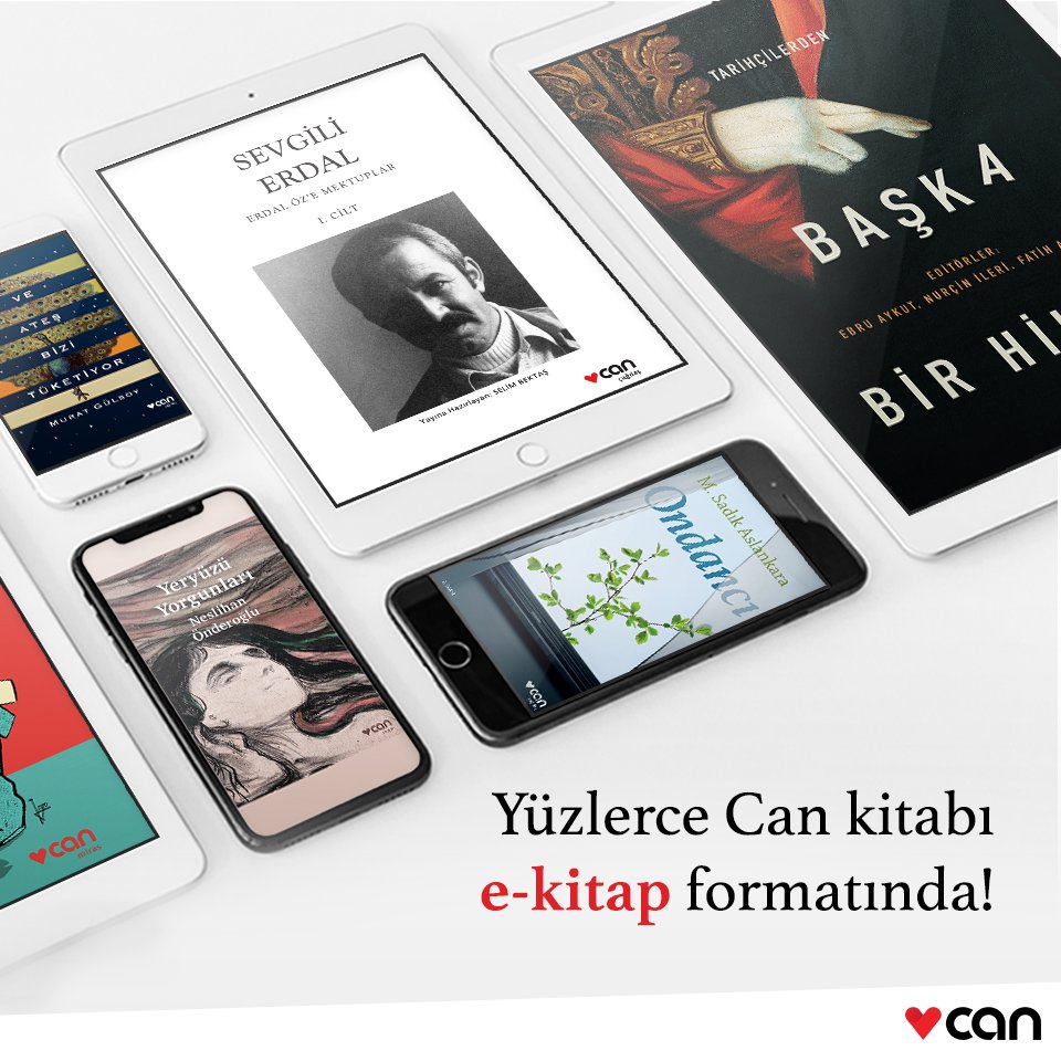 E-kitaplarımız artmaya devam ediyor! ❤️

Evden çıkmadan kolayca yeni kitaplarla buluşmak için online satış siteleri üzerinden yüzlerce Can kitabını e-kitap formatında bulabilirsiniz.

#Ekitap ❤️