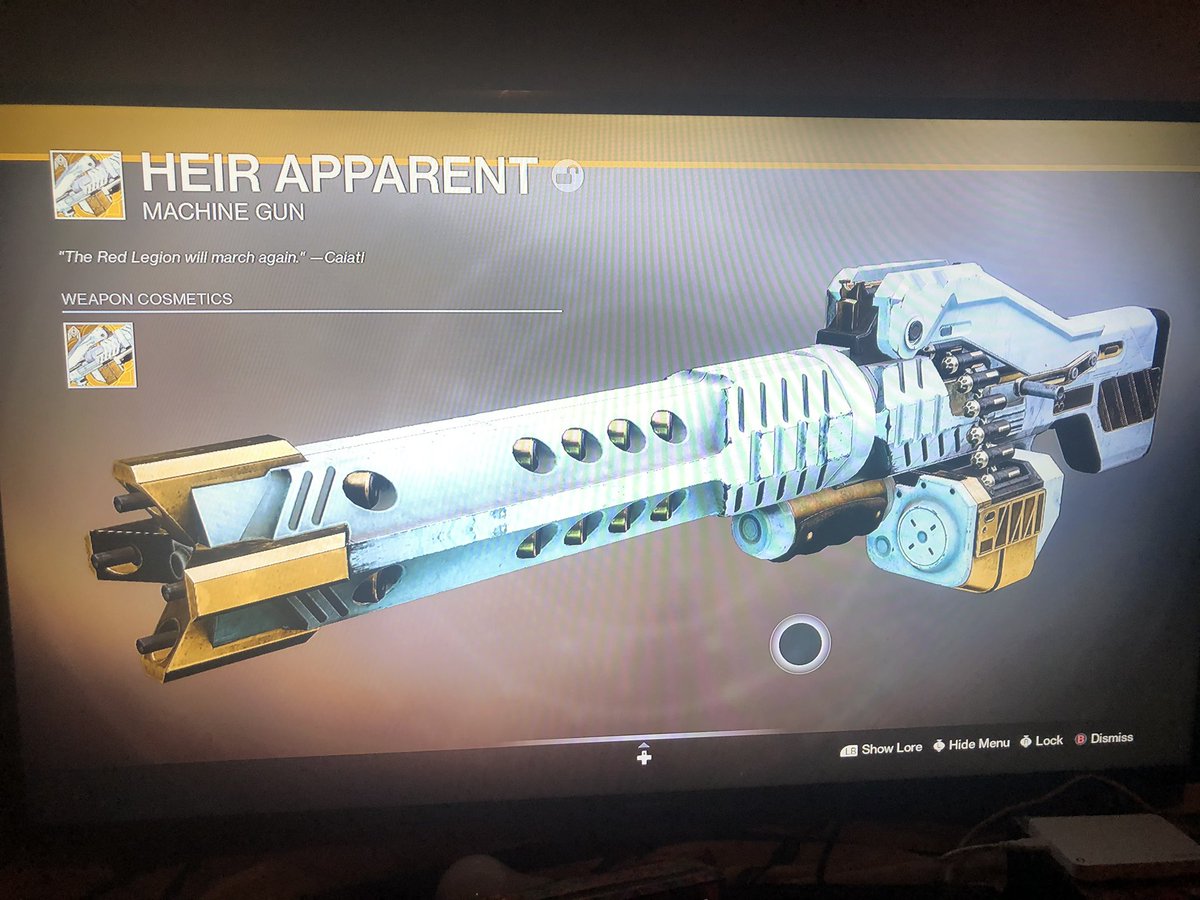 CW89DS's tweet photo. #Finally late as hell but it's done 

#Titan #GuardianGames #Destiny2 
#IronLord #IronLordShit #Proven 

Had to throw the load out in there 

#PowerWeapons FIREEEEE 

@kingdavidotw @LordCognito @KaibatsuILP @LordSovILP @IronLordPodcast https://t.co/MUwXuloCcQ
