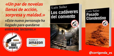 corrigenda_es's tweet photo. "Un par de novelas llenas de acción y maldad". Su autor: @SalazEscritor
¡Descúbrelas! 
#Amazon #KindleUnlimited 
#QuéLeer #OnlyBooks #YoMeQuedoEnCasaLeyendo 
📚📚🔝https://t.co/WTlbNkz2uC https://t.co/mIqqMuf8fm