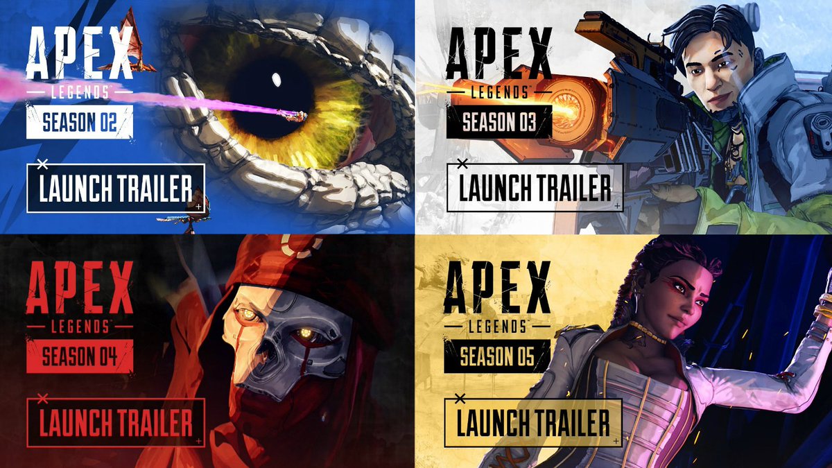 Which #ApexLegends Season had the best trailer so far? 🤔