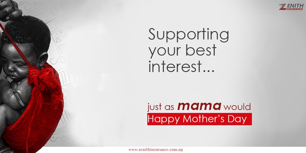 zenithinsng's tweet photo. Today, we celebrate the love and care we enjoy from of our mothers and mother figures around world. Thank you for always being there. Drop a ❤️ for a mother you know and tag her. 

#HappyMothersDay #EazylifeWithZenithInsurance https://t.co/OoorkPnslW