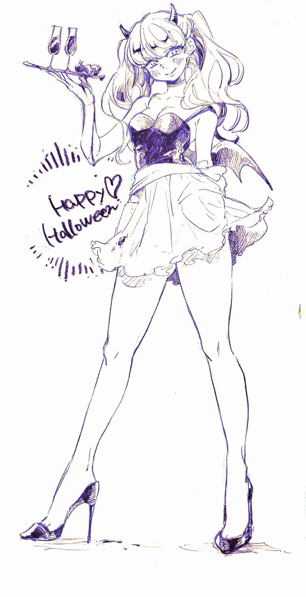 ねここ 許可貰ってたので Miiiさん Tronc Miii のイラストを落書きリメイクして遊びました 2枚目が私 全然違う