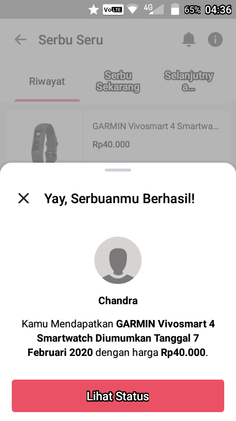 chanwinata's tweet photo. @Eddy211281 @bukalapak @MediaKonsumenID @YLKI_ID @kemkominfo @gojekindonesia @bliblidotcom @tokopedia @ShopeeID Notif dari aplikasi muncul, pemberitahuan dari dapet hadiah. Dan sy minta bantuan cek oleh CS @bukalapak #serbuseru hasilnya membenarkan dan ucapkan selamat juga. Artinya sudah tidak ada masalah kan......@MediaKonsumenID @YLKI_ID https://t.co/4ScrOdea6L