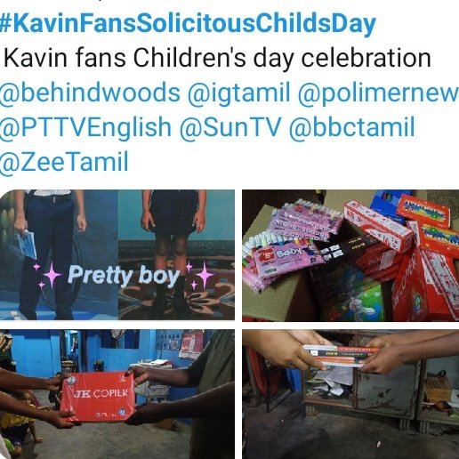 Hello  #Kavin Have you ever felt happy seeing the contributions to the society by your fans ? #PlantForVetrimaganKavin #KavinFansSolicitousChildsDay  #KLArmyJobPortal , etc #Lift