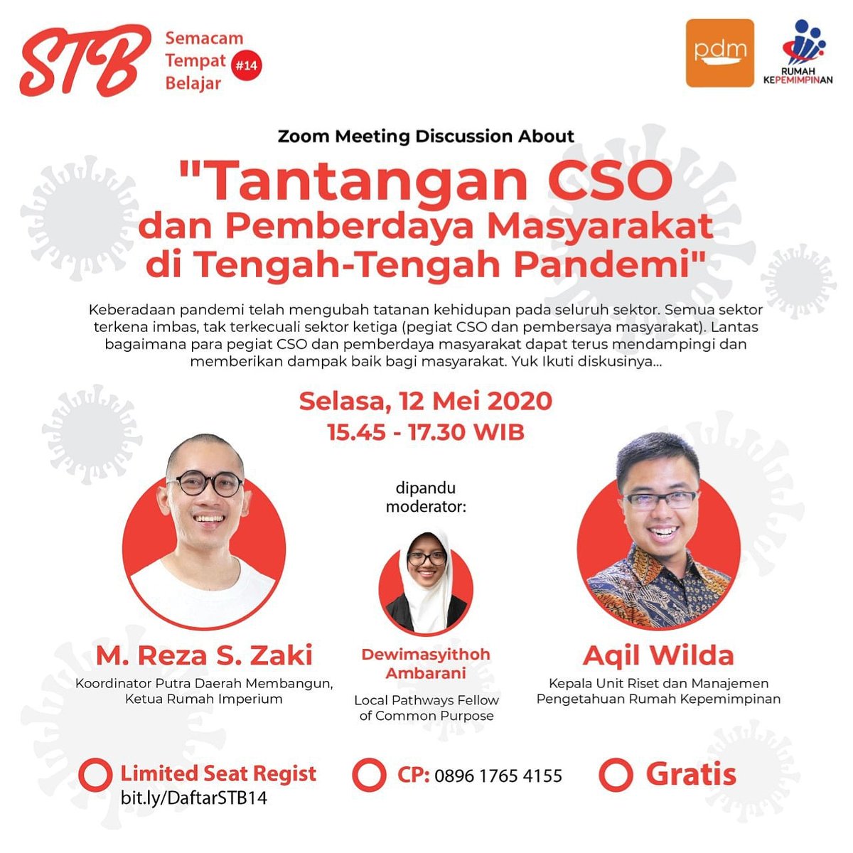 Tantangan CSO dan Pemberdaya Masyarakat di tengah-tengah Pandemi