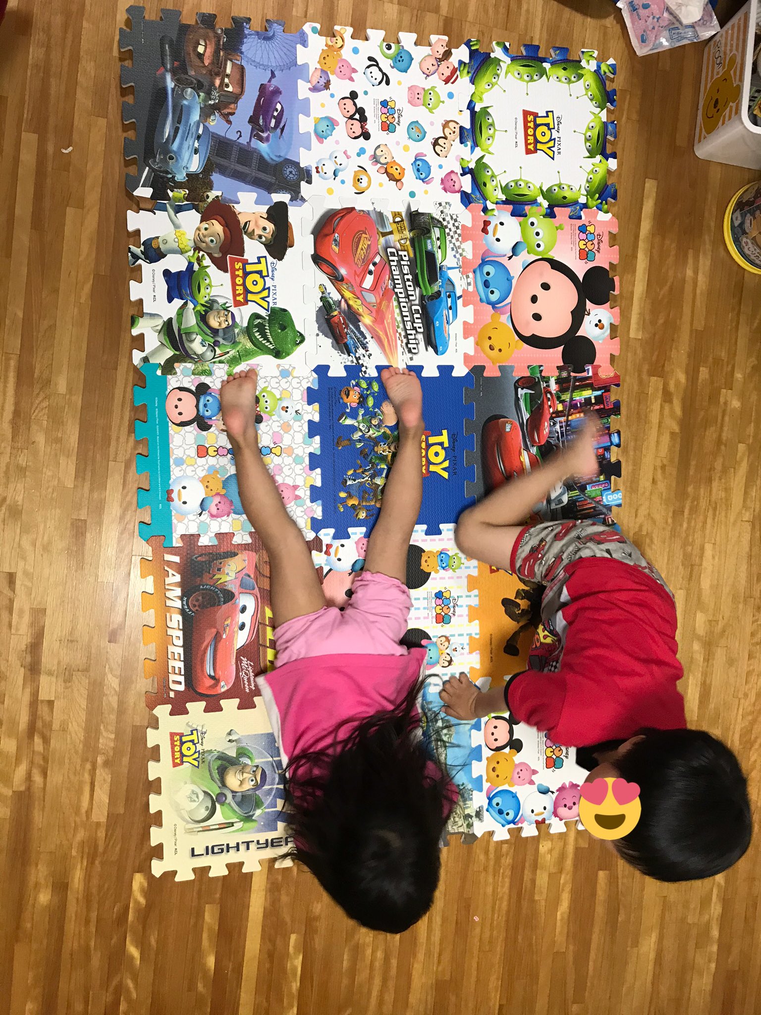 マダム セリア の ジョイントマット が めっちゃ可愛いすぎます トイストーリー カーズ ツムツム