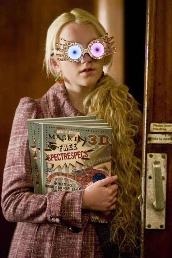 Luna Lovegood : Papillon : fragile et délicate, si elle avait du être un animal elle aurait certainement été un papillon. Son côté coloré et hors du commun nous rappelle cette douce fille.