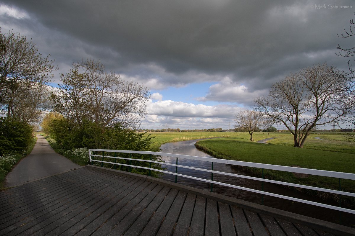 MRSchuurman's tweet photo. Zicht op het #Wetsingermaar en het #OudeDiepje bij #GrootWetsinge. #Hogeland #Groningen #Reitdiepgebied #Reitdiep https://t.co/X2oAcR3bow