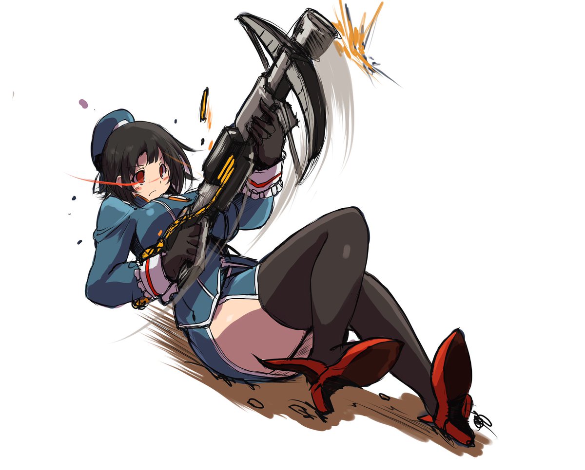 回避装填する高雄さん 