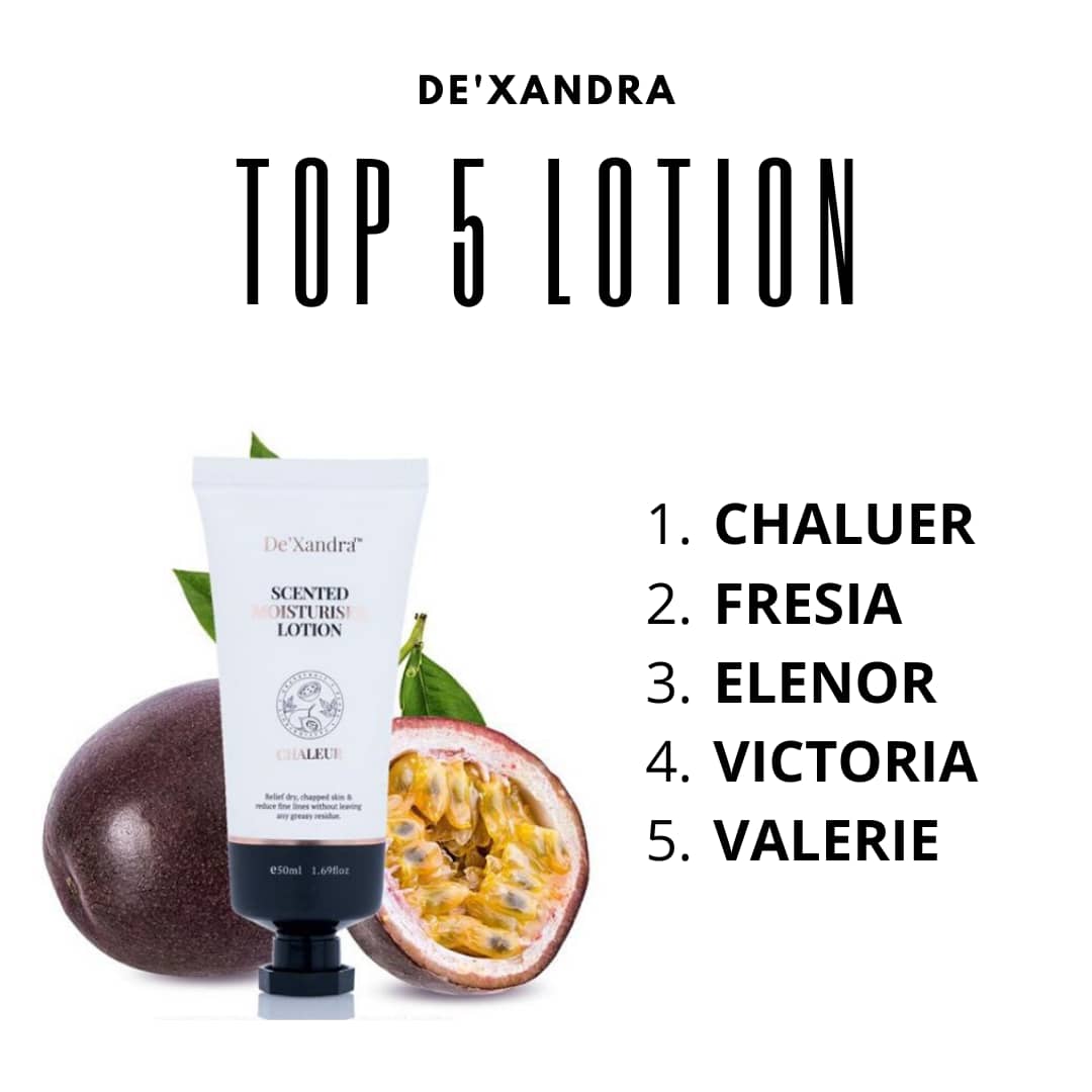 Scented Moisturizer Lotion• Fresia• Chaleur• Valerie• Elenor• Victoria