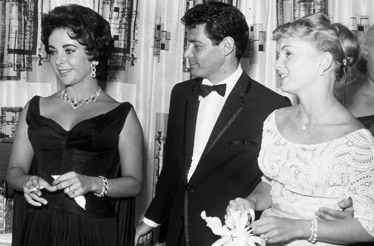 Let’s be messy. A thread of celebrity affairs: I’m starting with a Hollywood classic: Liz Taylor & Eddie Fisher who was married to her close friend Debbie Reynolds. Liz then left Eddie for her Cleopatra costar Richard Burton. Debbie & Liz ended up repairing their friendship.