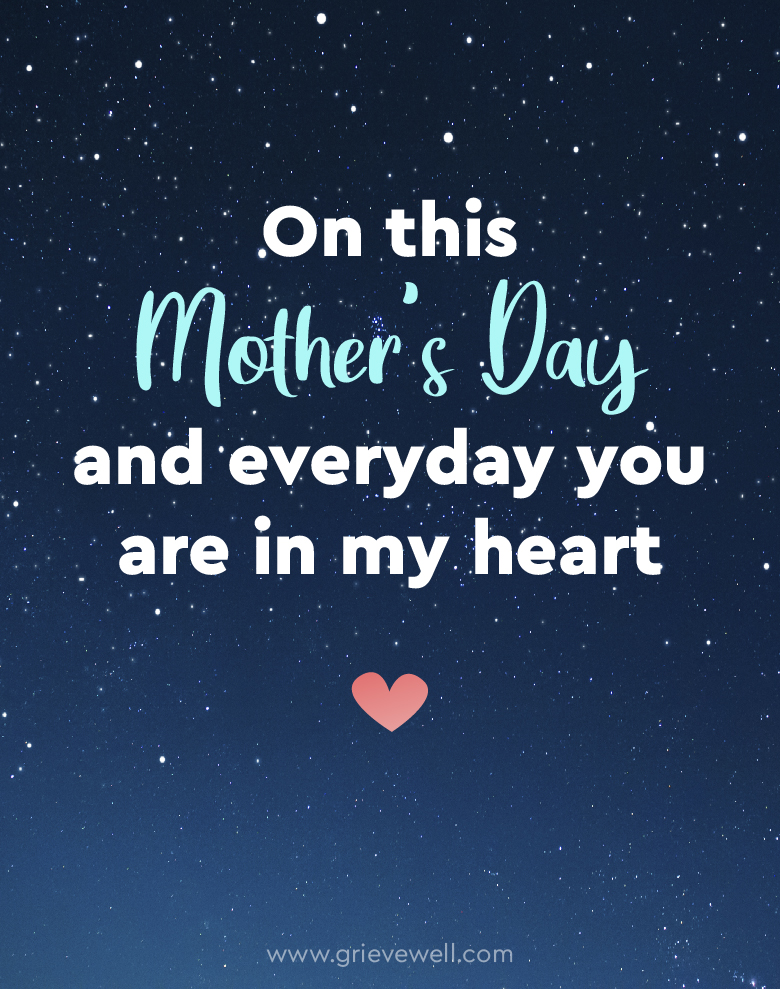 grievewell's tweet photo. Mother's Day can be both a day of celebration of a mother's love and also a day that triggers many emotions and memories for those who have lost a loved one. We have created a few digital cards to share or send to someone who may need support on this day. #MothersDay  #grievewell https://t.co/g3jTSlZTOZ