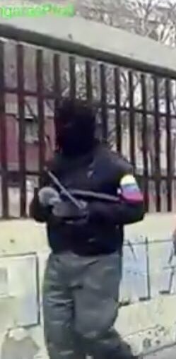 Colectivos in the 23 de enero neighbourhood in Caracas also surprisingly have an M1 Carbine and a Sterling submachine gun, it’s unknown how either ended up in Caracas.