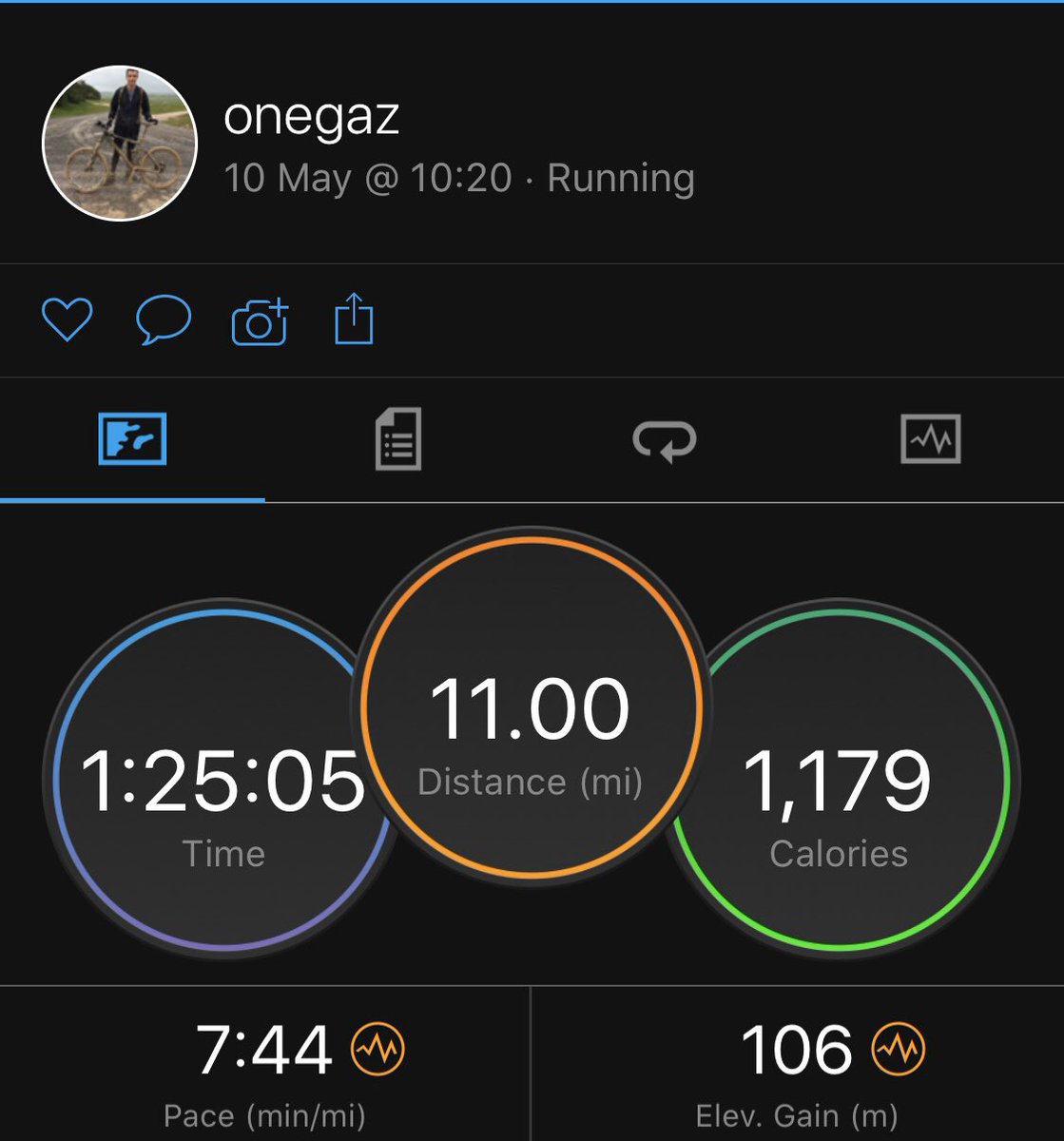 onegaz's tweet photo. Had to play catch up after a few days at work.139 miles to go 🏃🏻
Mental Health Awareness Week is approaching.
Please donate if you can and help spread awareness. All donations go to the charity ‘Mind’
#milesformind #mentalhealthawareness 
Text SHOUT 85258

https://t.co/h9pjiBMcQd https://t.co/sdjOI70yO9
