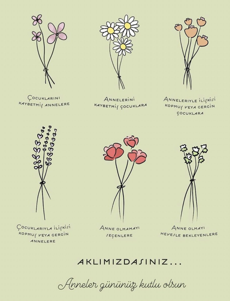 Bir küçüğün sorumluluğunu alıp onu yetiştiren herkesin anneler günü kutlu olsun 💐 #annelergunukutluolsun