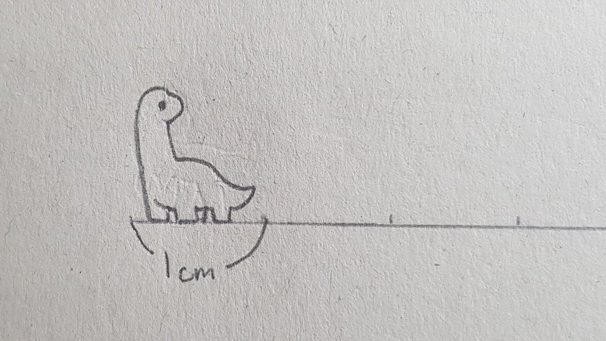 dirkelpie's tweet photo. #알티당_1cm_공룡_그리기 
시작합니다 https://t.co/665Gw9uwhv