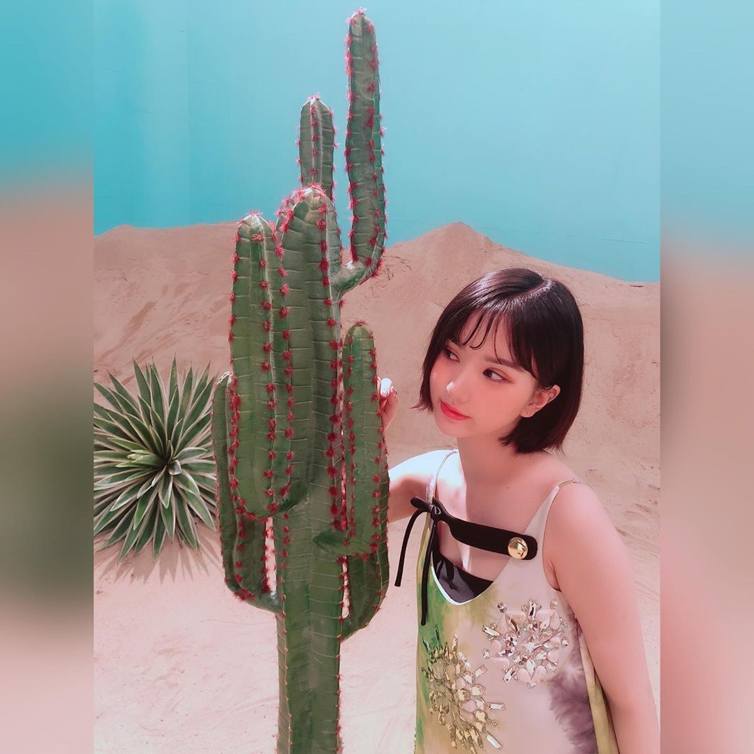 Eunha and paul the cactus