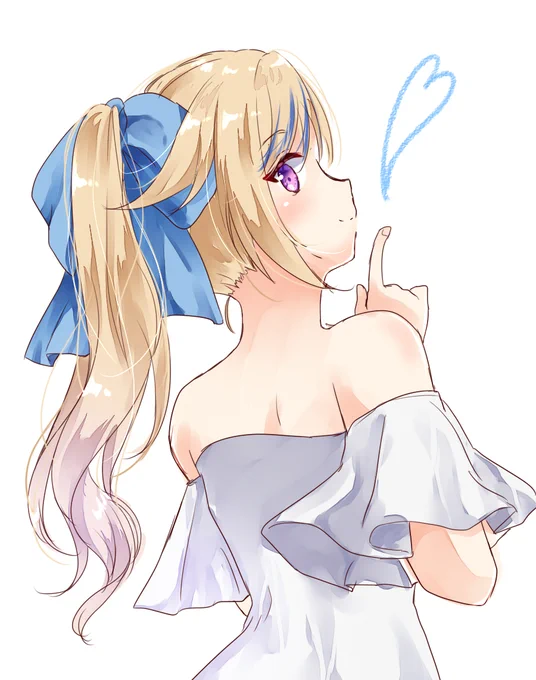ひなのポニテがめちゃすき #ヒメヒナアート 