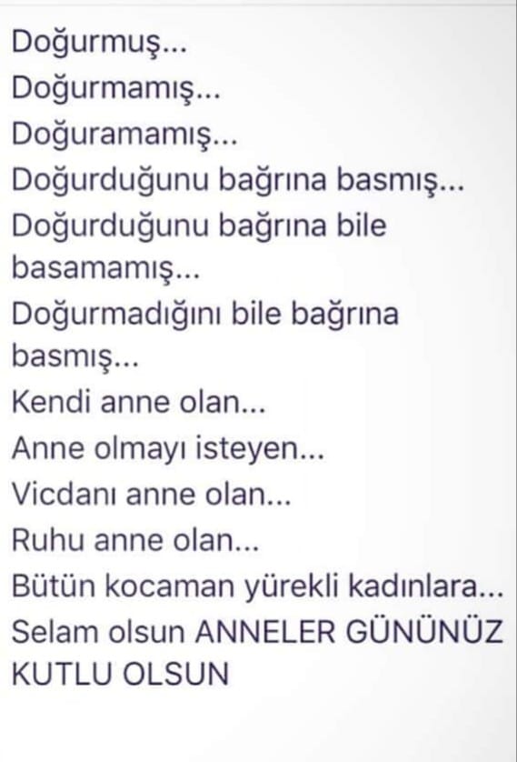 Bütün kocaman yürekli kadınlara selam olsun

ANNELER GÜNÜNÜZ KUTLU OLSUN💐

İyi ki varsınız...

#AnnelerGününüzKutluOlsun
#MothersDay
#pazar
#HappyMothersDay