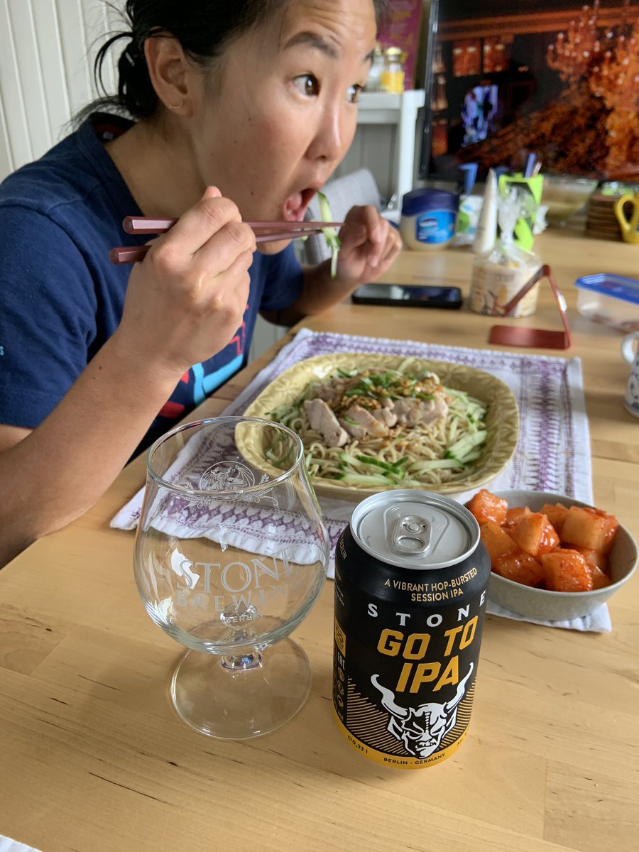 KyosukeTakei's tweet photo. 美味しい🤤🤤🤤
冷やし🤤鳥🦆
中華に合うね
@StoneBrewing #GoToIPA https://t.co/b8cwOz7zfc