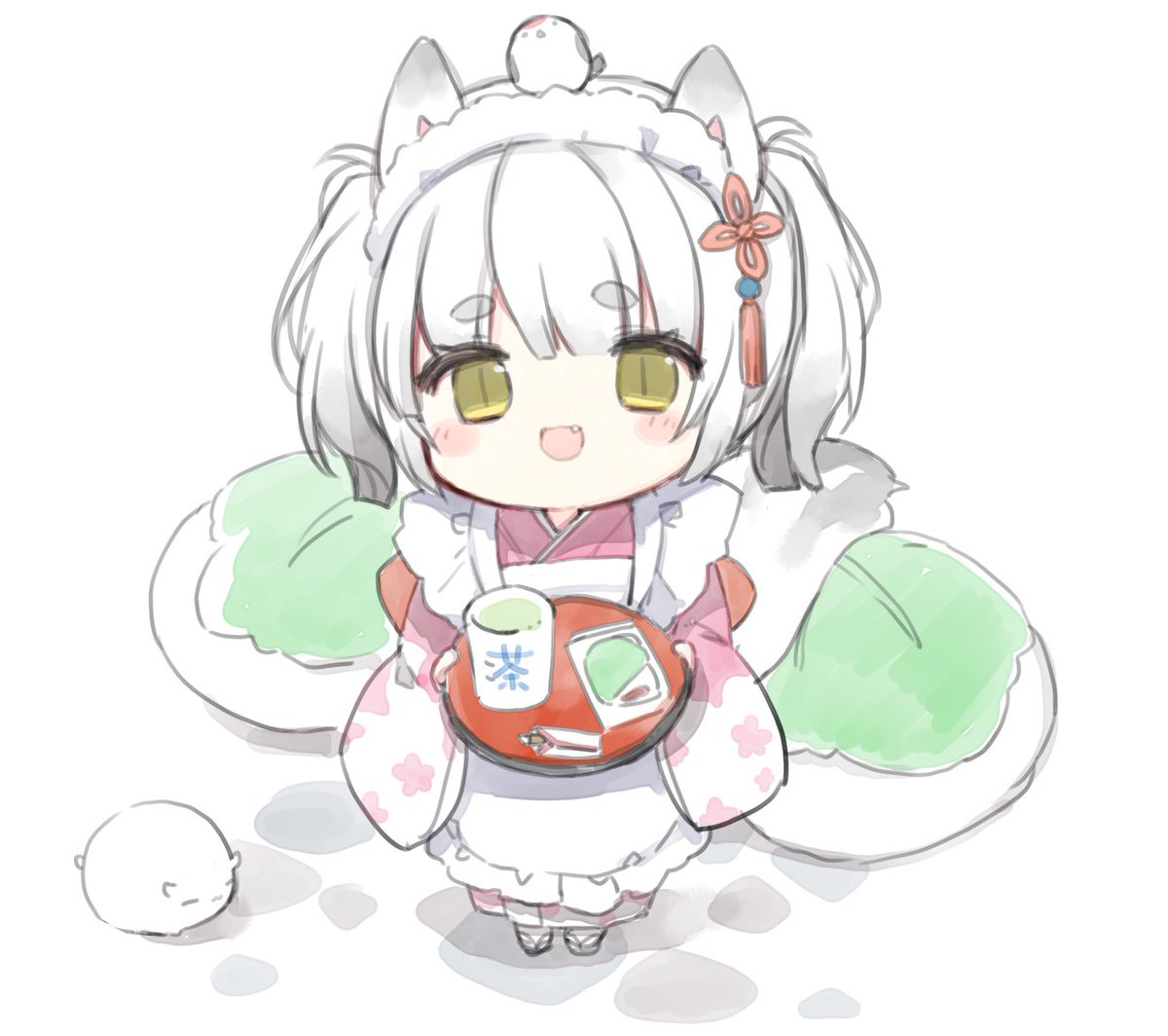 「#メイドの日2020 #メイドの日 」|神吉李花☪️🐧のイラスト