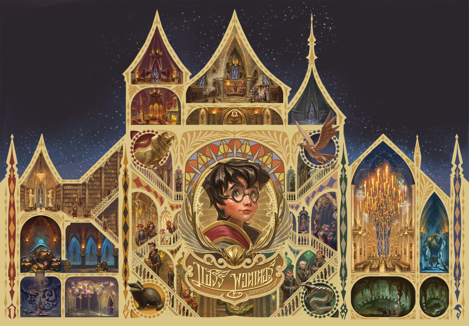 The Harry Potter book series has had a breathtaking makeover in Thailand. With stunning new covers and illustrations featuring a host of hidden easter eggs that fans are sure to spot. See all the covers and hear from the artist Arch Apolar: 
wizarding.world/60091CcD9