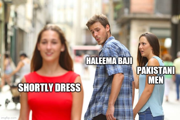 My first meme on "shortly dress