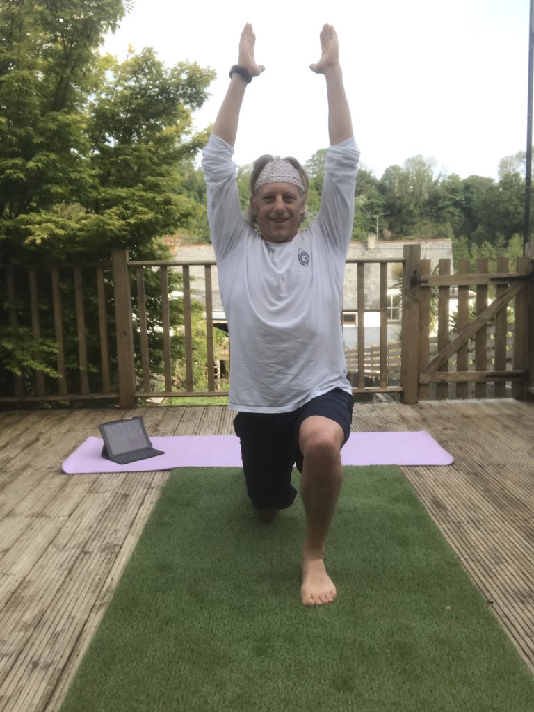 GeorgeStoy's tweet photo. The #HIITthebeach Surf fitness sessions are back on tomorrow 8.30am live on @Georgessurfschool Instagram 🌺 https://t.co/kLzY51mQyi