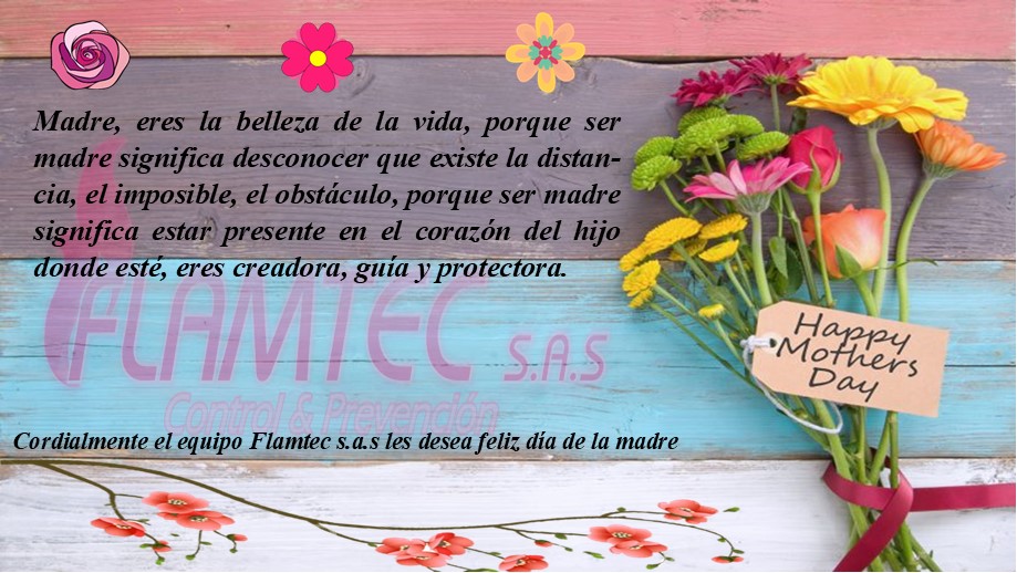 FlamtecS's tweet image. El equipo Flamtec S.A.S les desea feliz día de la madre 👩🌹👩‍🦳👩‍👧‍👦