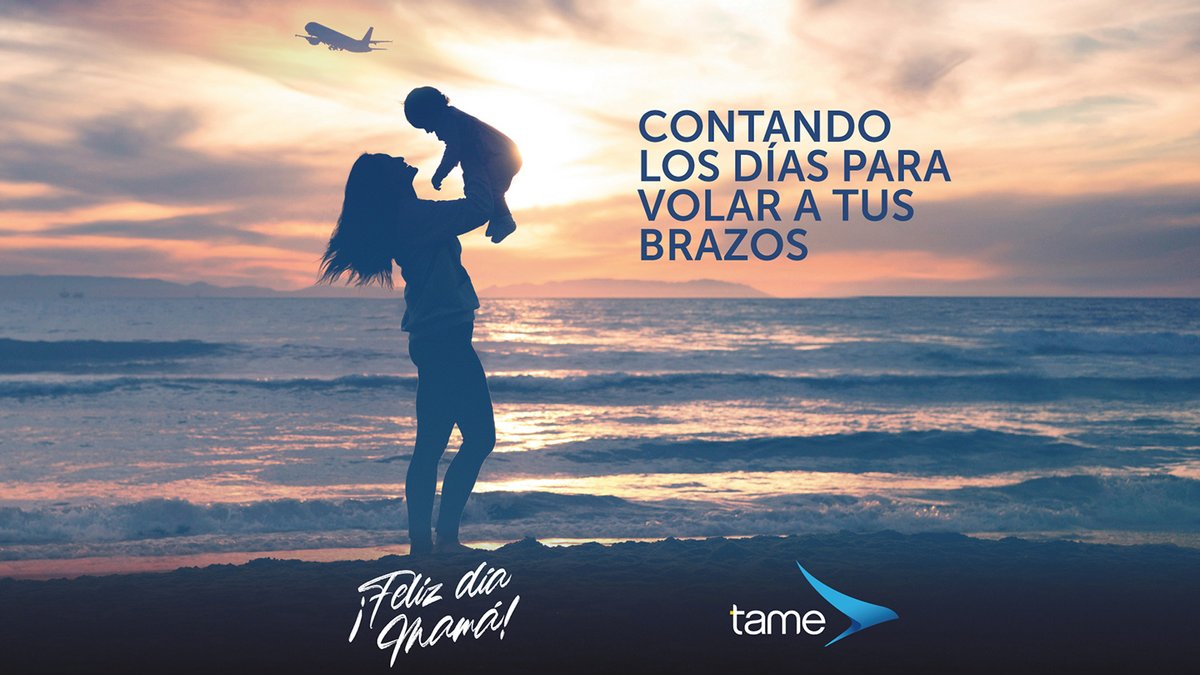 No importa la distancia, tu amor nos une desde casa y contamos los días para volar ✈️ a tus brazos. 
Saludamos 💝 a todas las Madres 👨‍👩‍👧‍👦en #Ecuador🇪🇨 y el Mundo.🌎 •  #FelizDiaDeLasMadres • #DíaDeLaMadre #HappyMothersDay #TameContigo