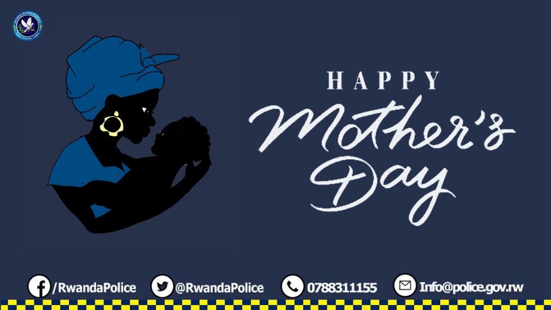 Umunsi mwiza ku bamama bakorera muri Polisi y'u Rwanda, abamama bareze abapolisi dufite ubu ndetse na bamama bose mu Gihugu. 

Turabashimira cyane🙏🏽 

#MothersDay