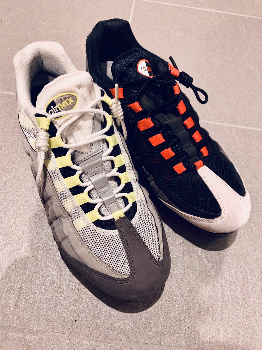 𝕠𝕔𝕜𝕪 艦隊名古屋k 9 Pe Twitter 靴紐とかジャケットのドローコード この結び方 名前は知らん にすると捗る ちなヴェイパーマックス95はトンチキコーデ