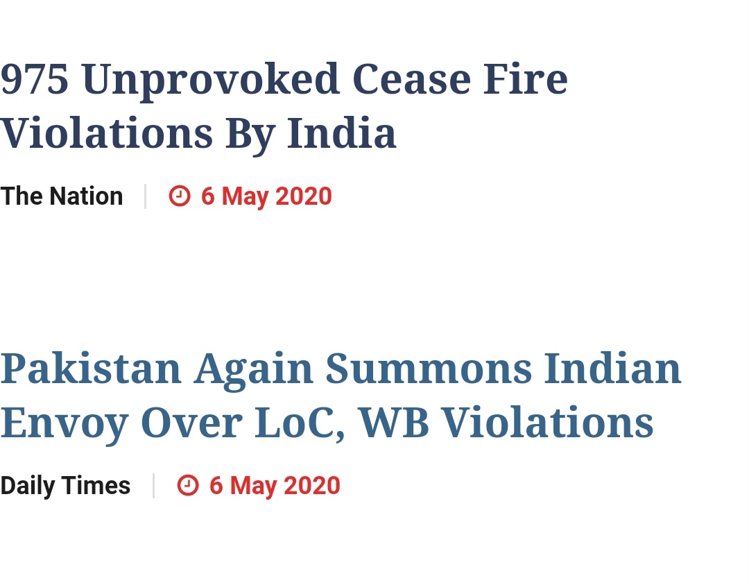 So let us dig further: during the month of April 2020, Pakistan issued only one demarche (12th April) on Indian HC - a day after DGISPR gave this update (pic 2)..next one came on 6th May (pic 3)..so they were trying their best to hide but then moron  @SMQureshiPTI spilled d beans