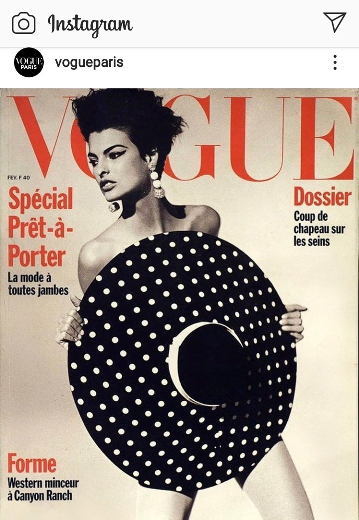 Happy Birthday Linda Evangelista. 