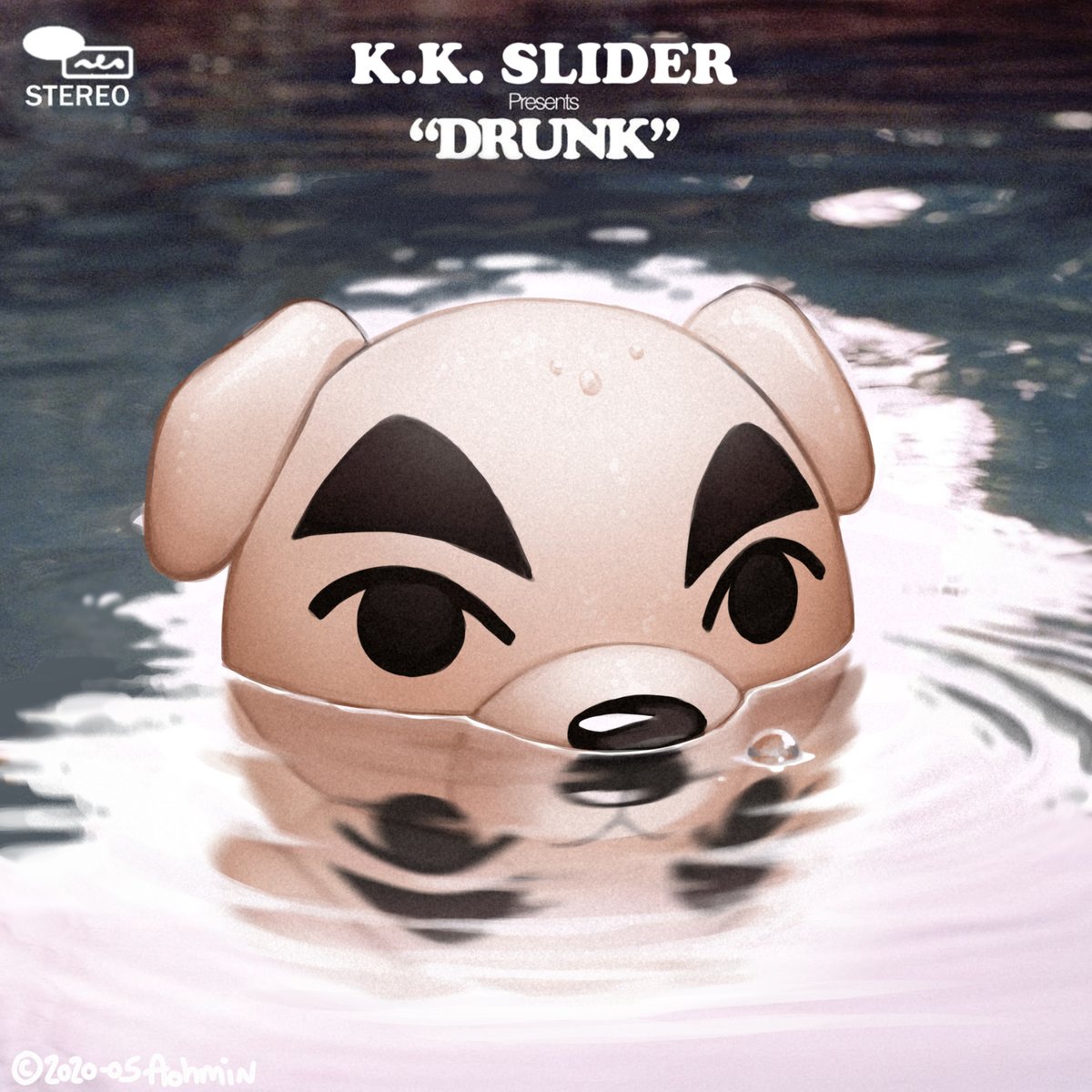 Gave in to some K.K. Slider fan cover art whoops! 