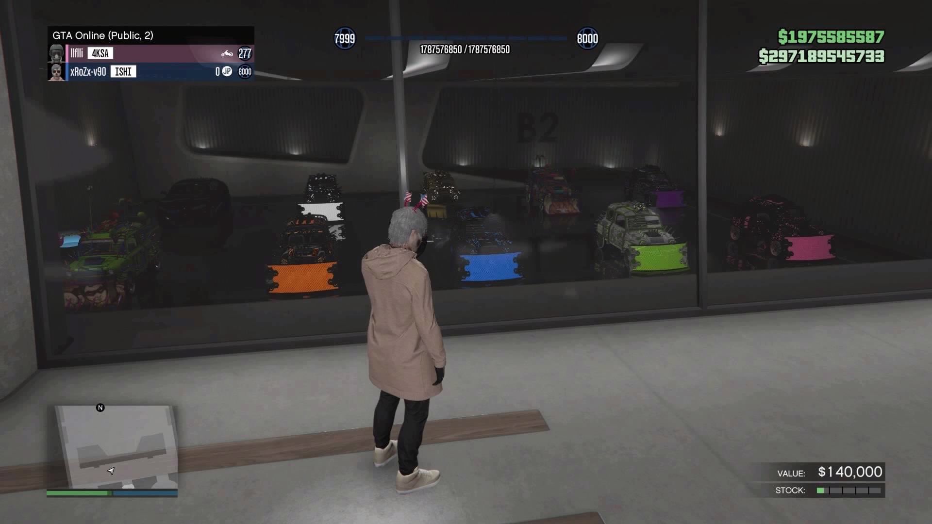 I bought the Best Value Modded Account I could find in GTA Online