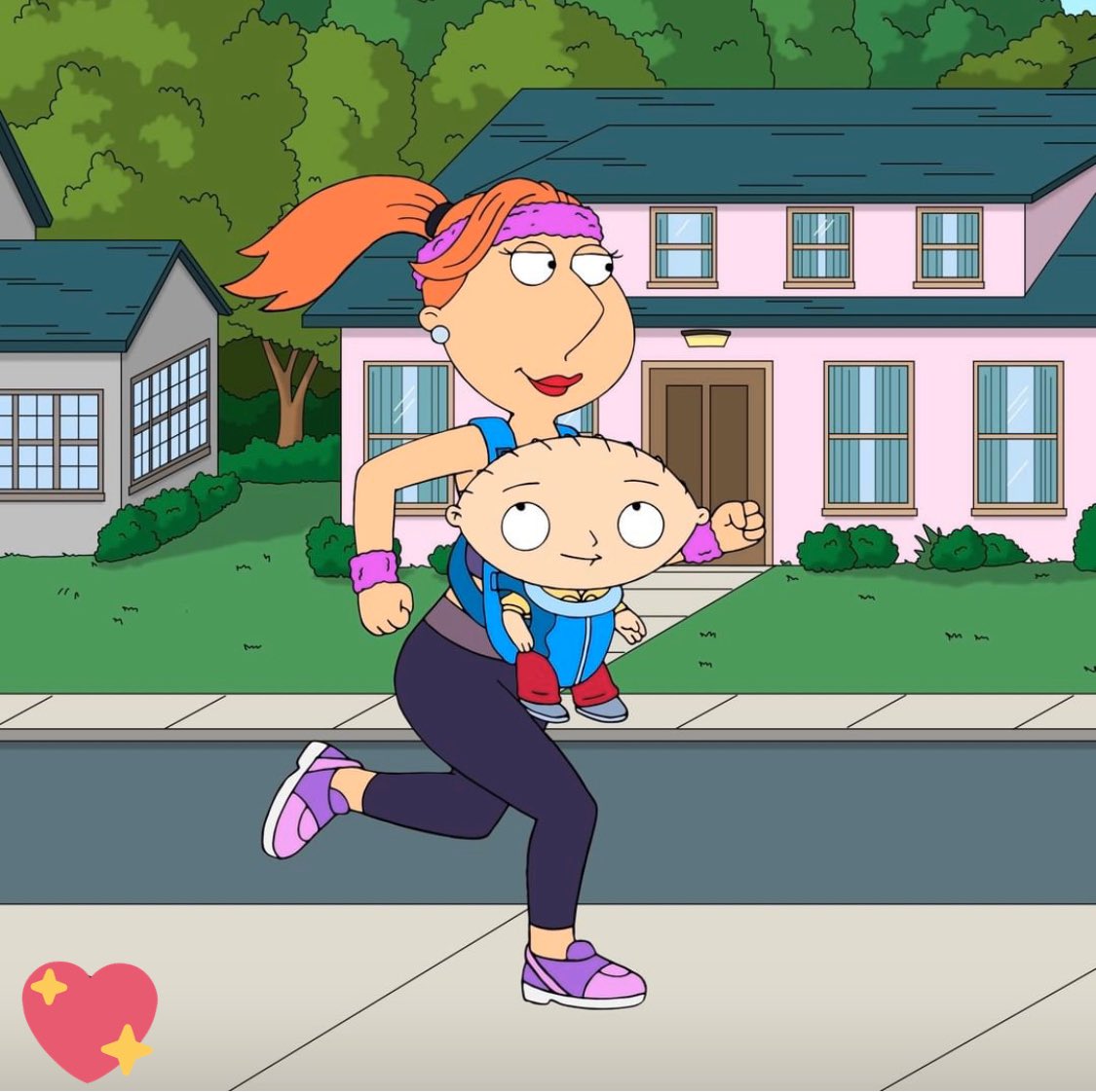 “Happy Mother Fucker Day!” - Lois’ words when that horizontal head came out of her vertical vagina. . . To all the queens of pain out there who persist nevertheless. @FamilyGuyonFOX #familyguy #familygal #mothersday2020