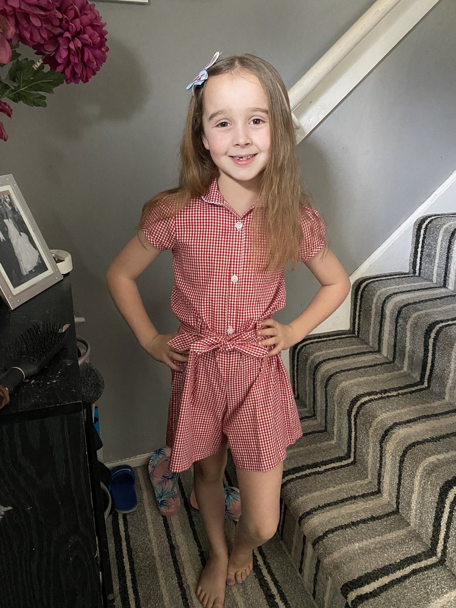 lisaos24's tweet photo. @stmichaelsB32  this is how Bobbie-Beau came downstairs yesterday ❤️ Think she’s missing school a lot xx https://t.co/78JcGoNRqu