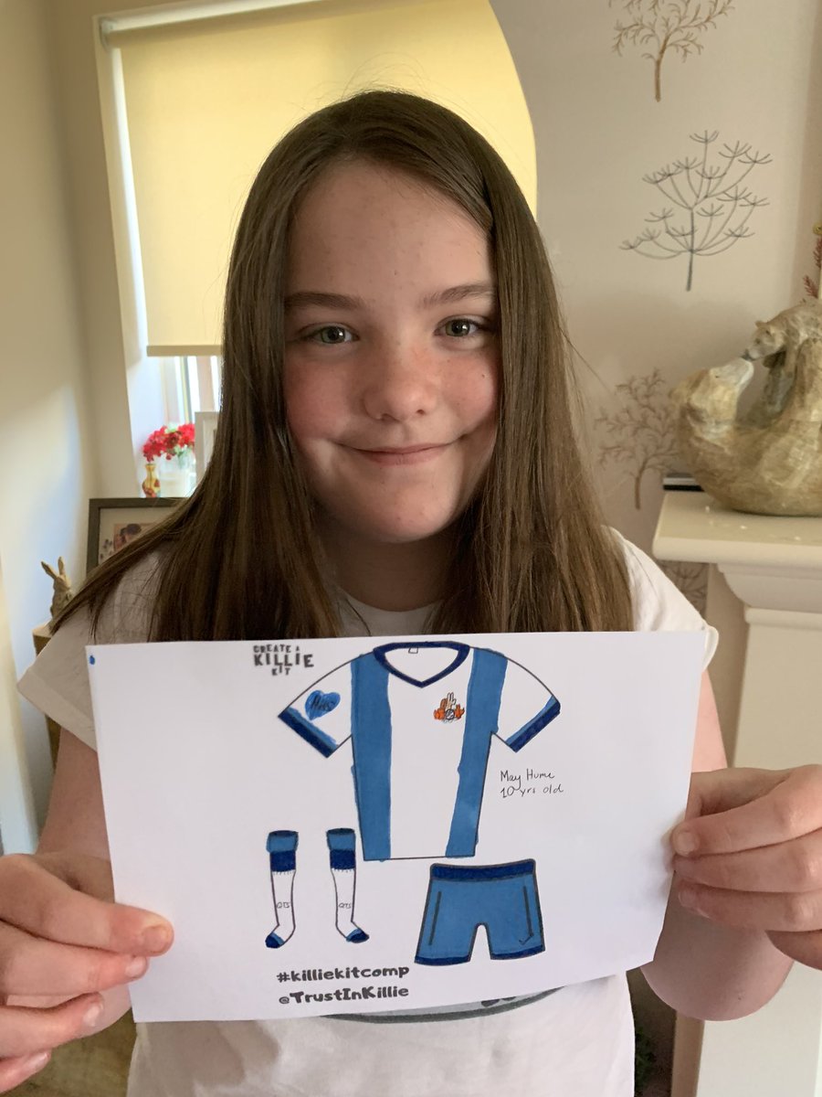 JacquelineHume6's tweet photo. @TrustInKillie @KilmarnockFC
May’s home strip design with a nod to our fantastic NHS on the sleeve 💙🐿
#killiekit https://t.co/qEAEBzck2r