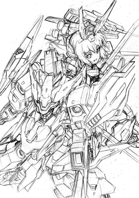 新作
今までの倍くらい時間かかった
ガールの方は現物持ってなかったからなおさらキツイw

#フレームアームズ 
#FAガール 